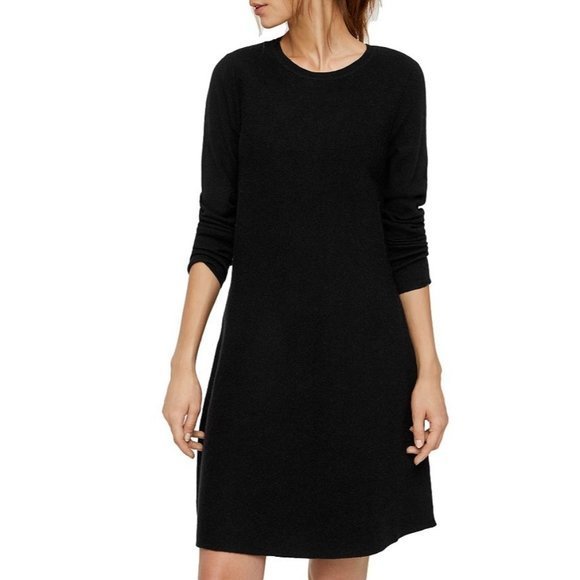 VERO MODA Nancy Knit Dress in Black - XS - Picture 1 of 3